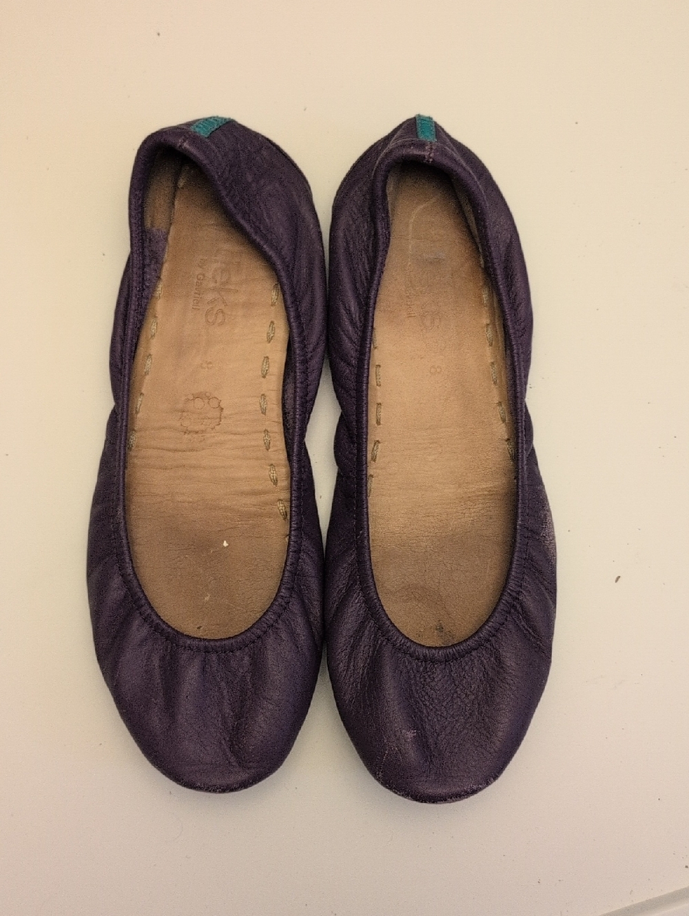 Tieks Lilac Ballet Flats Size 8